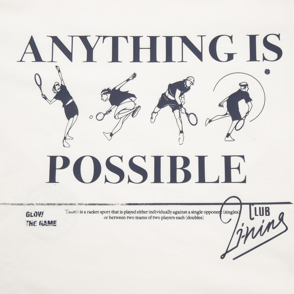 Li Ning Casual Minimalist Letter Round Neck Pullover Short Sleeve T-Shirt Men Tops Off-White AHSV477-1