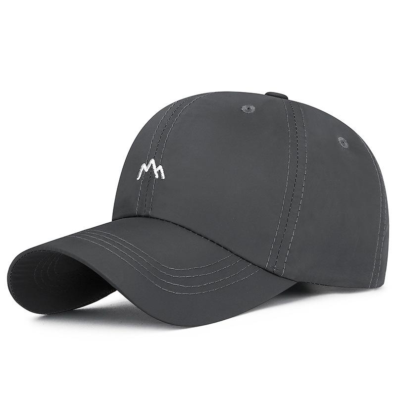 Thin Embroidered Mountain Peak Quick-drying Hats for Men and Women Outdoor Sports Sun Protection and Breathable Baseball Hats
