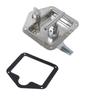 Panel Lock Duty Trucks Stainless Steel Recessed Paddle Handle Locks with Linkage T-folding Handle for Large Heavy Camper Trailer