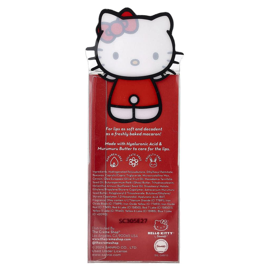 The Creme Shop, Hello Kitty®, Macaron Lip Balm, Watermelon, 7.5g (0.26oz)
