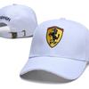 Baseball Cap Embroidery Printing Peaked Cap Men Women Cap Sun Outdoor Summer Sports Hats For Ferrari F488 812 F8 R GTB GTS F355