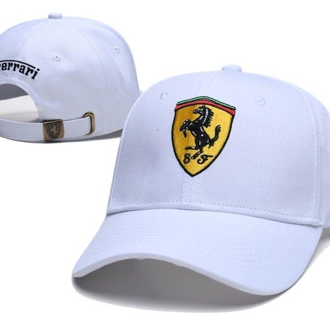 Baseball Cap Embroidery Printing Peaked Cap Men Women Cap Sun Outdoor Summer Sports Hats For Ferrari F488 812 F8 R GTB GTS F355