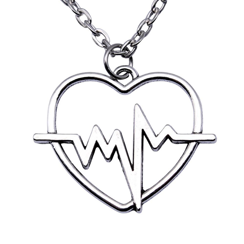 Necklace On The Neck 43cm Chain Peach Heart Nameplate Wedding Jewelry Findings QN057