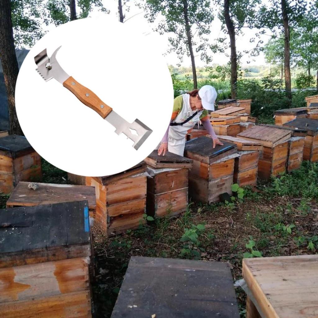 Bienenstockwerkzeug Reinigung Komfortabler Griff Bienenstockrahmen Imkereigeräte