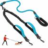 360 Swivel Double Head Pet Rope Reflective Two Dog Lead Rope Dual Dog Leash  Walking Accessories