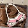 2026 Neue Damen Tasche Y2K PU Punkt Spitze Schleife Mode Süße Umhängetasche Handtasche