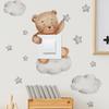 Cute Giraffe Bear Elephant Star Switch Sticker Kid Baby Bedroom Decoration Self-adhesive Home Decor Wallpaper Child Wall Decals