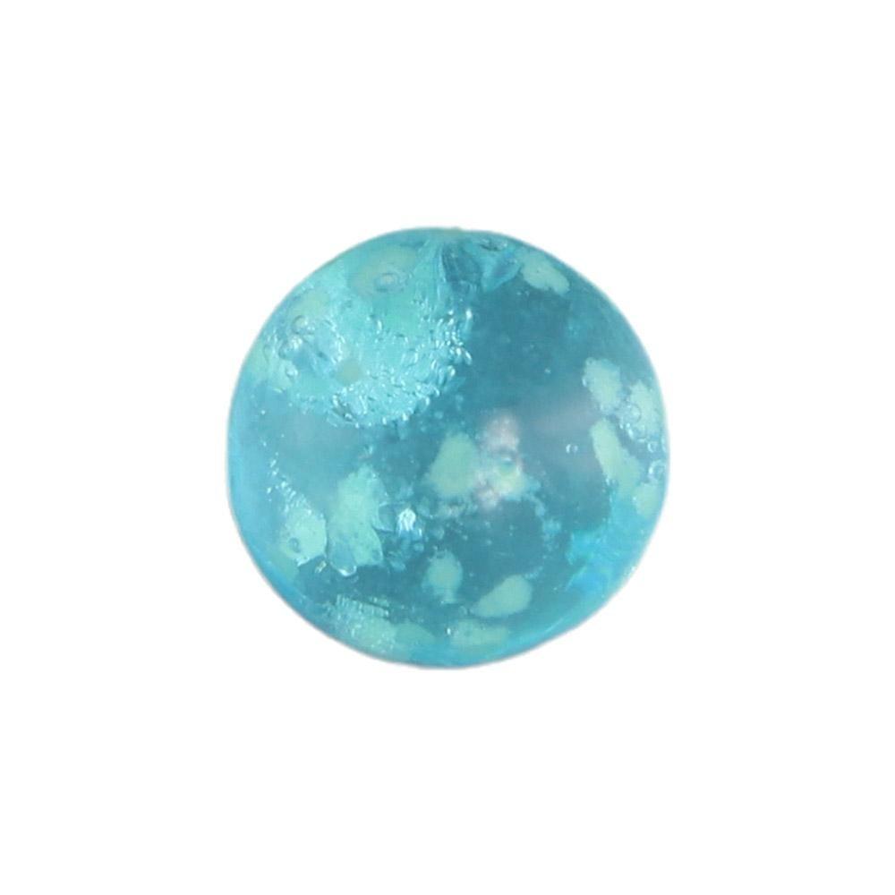 10pcs/pack Non-porous Fish Tank Glass Ball Glow in The Drak Transparent Crystal Beads Parent-child