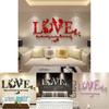 Versatile And Timeless Home Decor 3d Mirror Love Wall Stickers For Any Room
