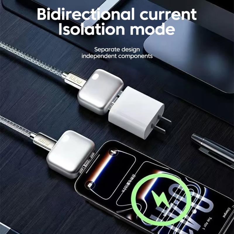 140W USB-C Fast Charging Adapter Built-in Battery Protection Auto Power Cutoff for Phones Laptops Tablets Home Office Use