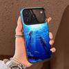 Anime Grand B-Blue Dreaming Phone Case For iPhone 17 16 15 14 13 12 11 Pro Max Plus Silver candy Matte Cover