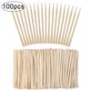 100PCS Mulher Palito de Madeira para Depilação Descartável Espátula de Depilação Palitos de Cera Madeira Rosto Sobrancelhas Espátula para Depilação Ferramenta de Beleza