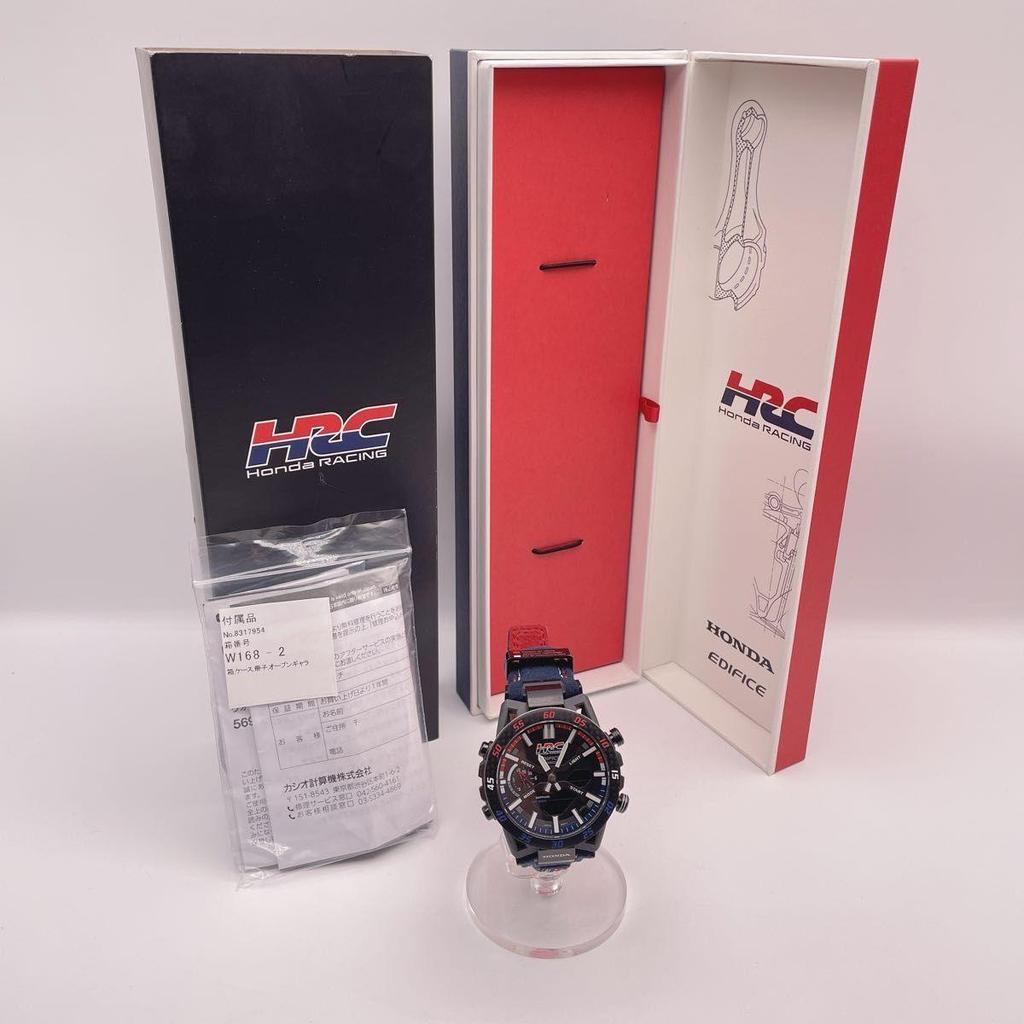 Used Limited Model CASIO Casio EDIFICE Watch Honda Honda Racing Collaboration Model Solar Waterproof