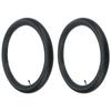 2 Pcs 2.50‑18 Tube Tyre with TR 4 Straight Valve Stem for 18 Inch Wheel Rim Motorcycle SUV