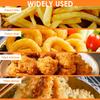 8 Pezzi Mini Cestello per Friggere a Fondo Profondo con Manico Lungo Filtro per Patatine Fritte Impilabile Espositore per Patatine Fritte Utensili da Cucina