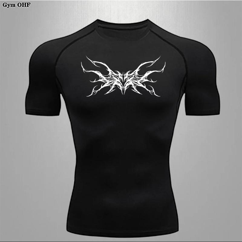 Man Compression T Shirt Gym Fitness Training Running Quick Drying Sports Shirt Summer Shaping Slimming Comfortable Men T Shirts