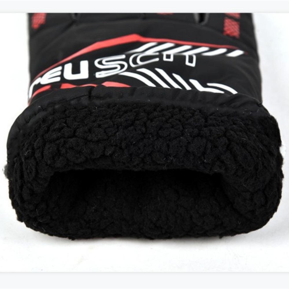 Winter Herren Warme Handschuhe Outdoor Sport Elektrisches Motorradfahren Winddicht Fleece Verdickt Ski Handschuhe