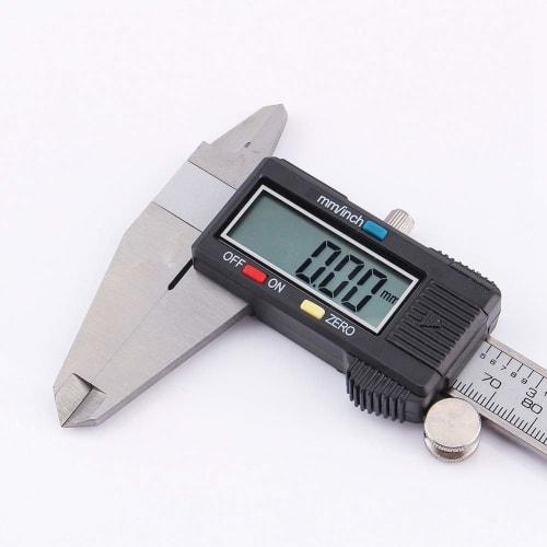 Digital Caliper, 200mm Electric Stainless Steel Depth Gauge Measuring Tool, Digital Dial Caliper, Micrometer