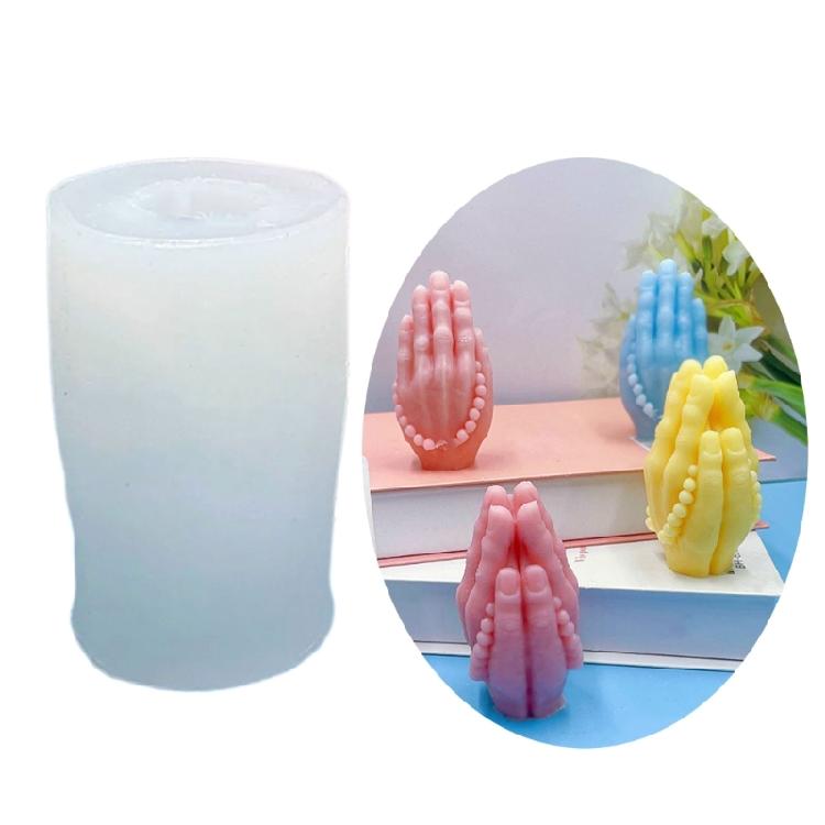 Praying Hand Resin Molds for Making Candle Soap Chocolate, Muffins, Mousses