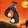 High Quality Halloween Bat Wall Tealight Holder Home Decorations Resin Candlestick Hanging Garden Decor Bat Candle Decorations