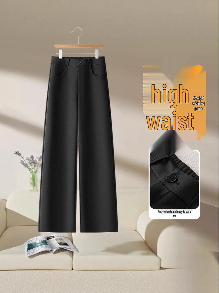 Damen High-Waist Wide-Leg Hose - Frühling/Herbst 2025 Kollektion