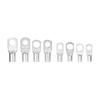 60pcs Assortment Car Auto Copper Rings Terminal Set Wire Crimp Fittings Battery Bare Cable Heat