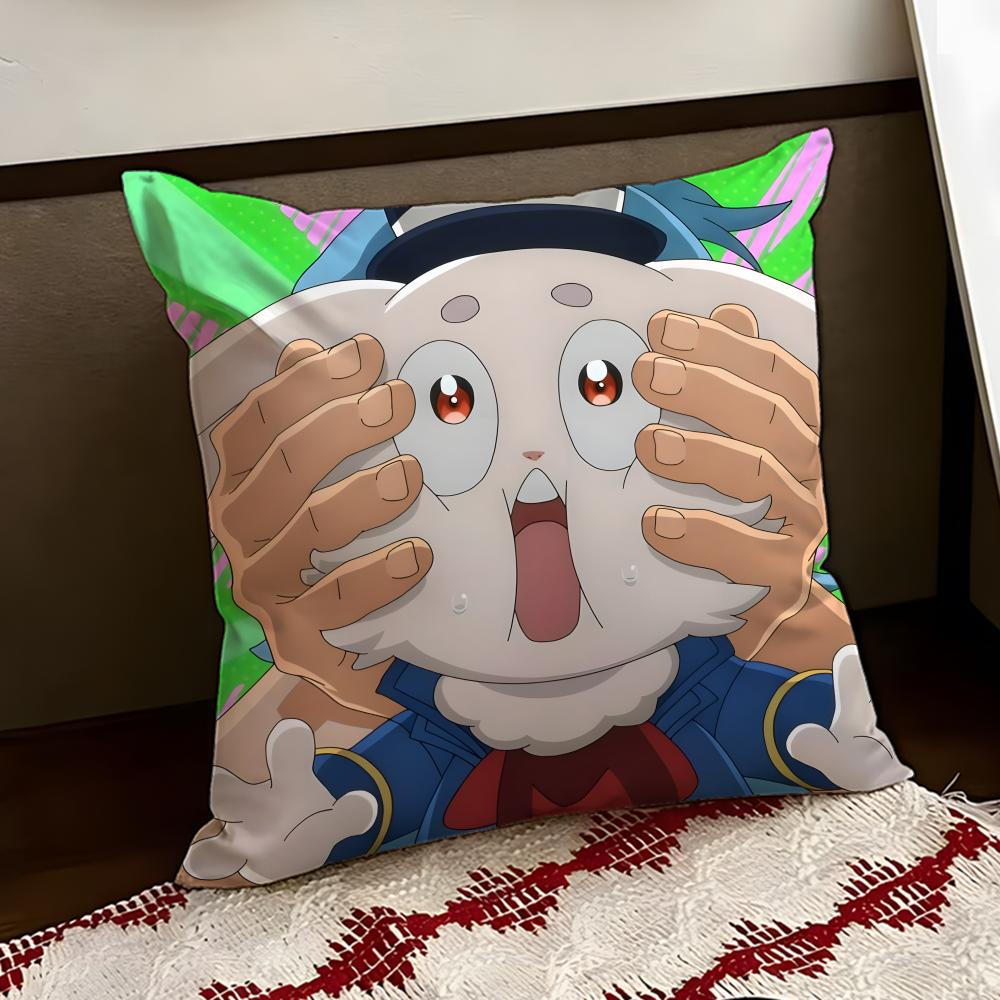 Anime SShangriLa Frontier Cushion Cover Reversible Soft Durable Pillow Cover Home  Car MultiScene Use for Daily Comfort