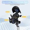 Motorcycle Phone Holder 15W Wireless Charger Shockproof Bike Cellphone Support Anti-Theft Motorbike Phone Bracket Waterproof