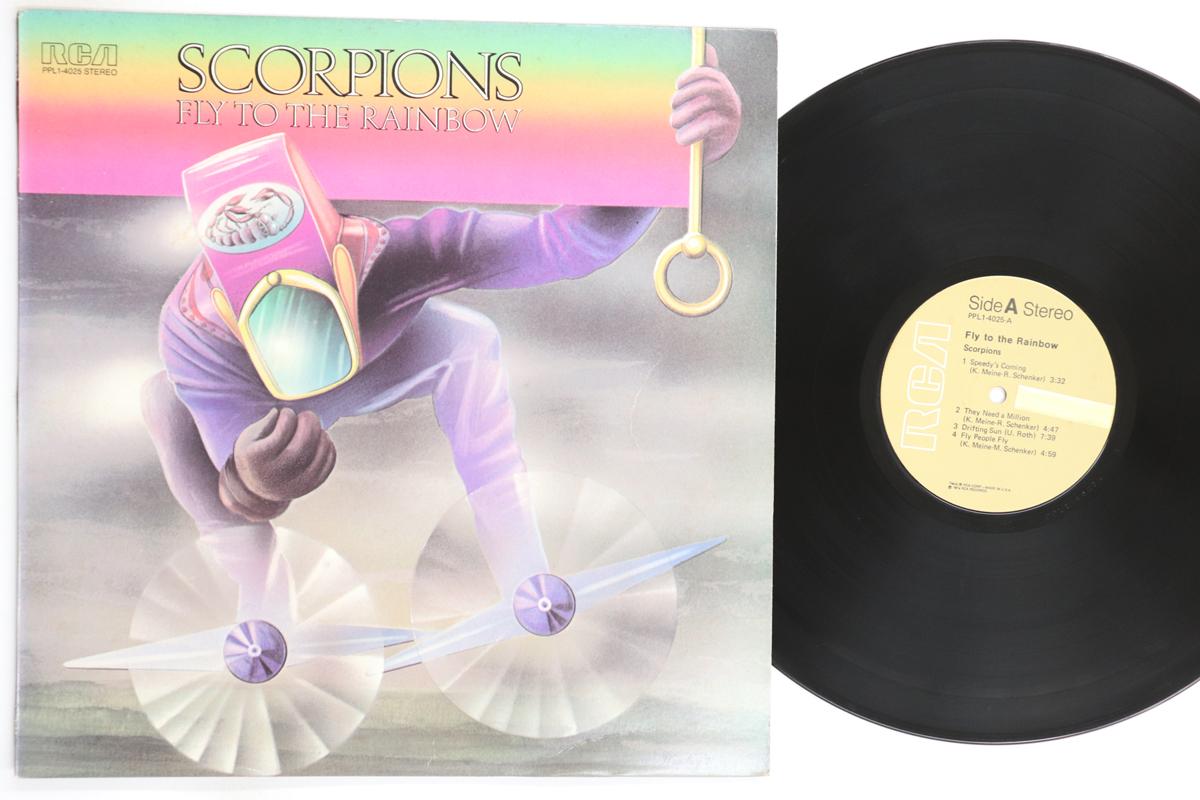 

LP Record SCORPIONS Fly To The Rainbow PPL14025 RCA 1979 US Rock Used