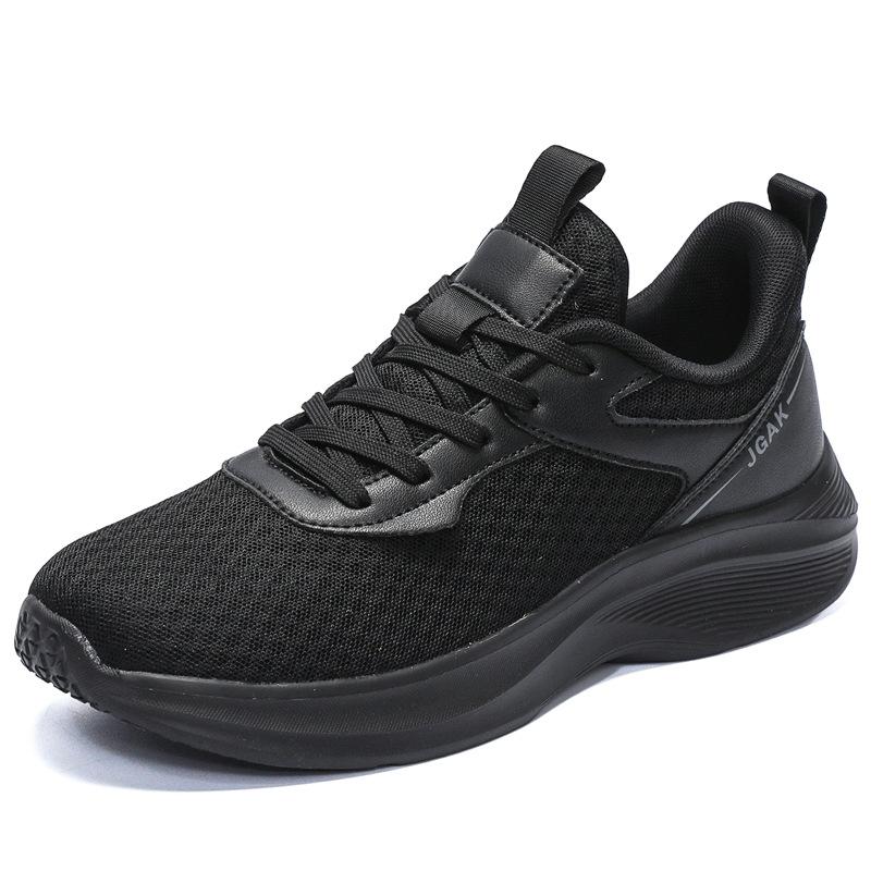 2025 spring and summer large size 50 new breathable mesh lightweight shock absorber sports shoes fitness jogging shoes foreign trade casual shoes