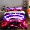 Vibrant electric aura Bedding Duvet cover sets Duvet covers Pillowcases gifts (1 * Duvet Cover 2 * Pillowcases, without duvet insert)