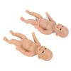 6 Inch Miniature Silicone Baby Cute Soft Reborn Miniature Baby Doll Realistic Newborn Baby Doll for 