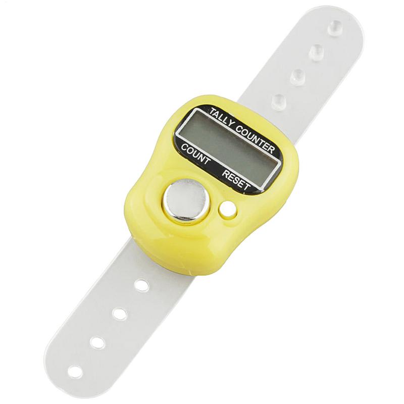 LCD Digital Finger Counter With Finger Ring Electronic Digital Display Counter Handheld Tally Counter Clicker Counter Ring