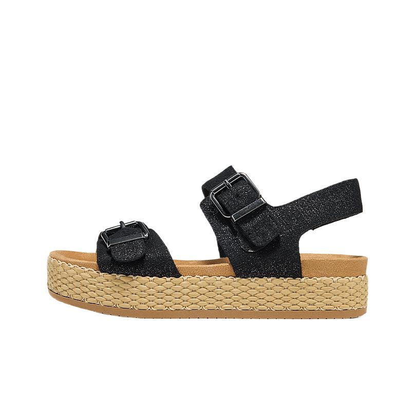 Skechers Bobs Comfortable Beach Sandals Women sandals Black 114072-BLK 36
