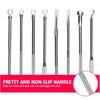 4PCS Blackhead Remover Acne Needle Tools Set Face Cleaning Black Dots Pimple Comedone Extractor Pore Cleaner Skin Care Products