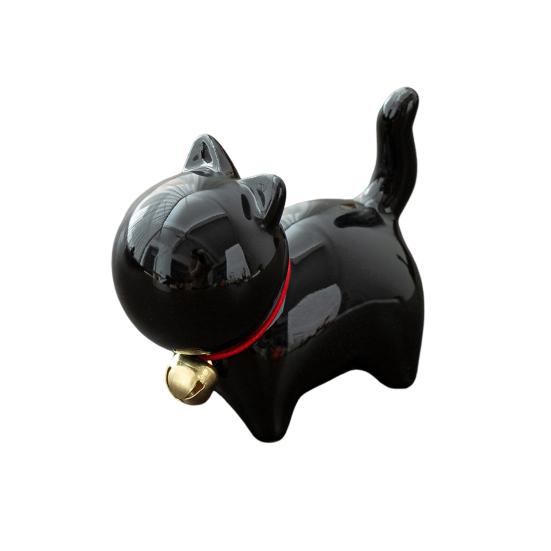 

Крышки для кошачьих унитазов Декоративные керамические крышки в виде кошачьей лягушки Отделка от ледяных трещин Древний китайский синий и белый фарфор Технологические украшения для ванной комнаты A