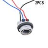 2PCS 1157 Birne Buchse BAY15D Buchse P21/5W Adapter Bremse Licht Buchse