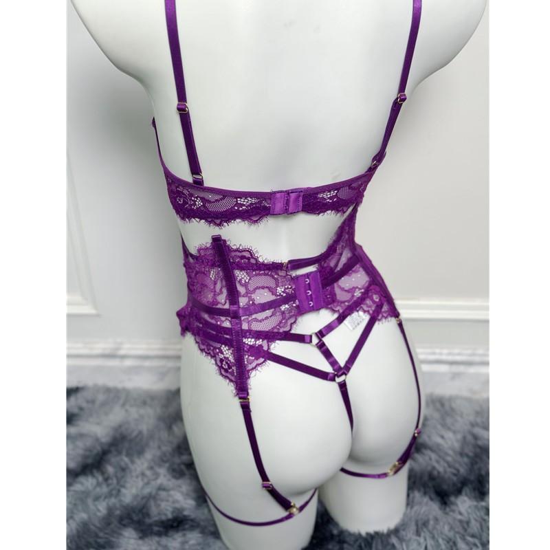 Womens Lace Push Up Bra Set Sexy Lingerie Party Multiple Colors S-XXL