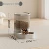 Pet Automatic Water and Food Dispenser - New Transparent Design for Cats and Dogs