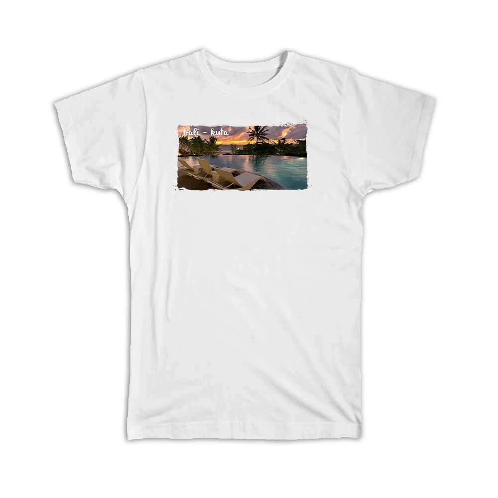 Gift T-Shirt : Swimming Pool Bali Kuta Indonesia L