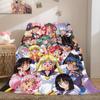 Japanese anime cute cartoon theme Sailor Moon Tsukino Usagi blanket suitable for home beds, sofa covers, office nap, outdoor warm blankets O8
