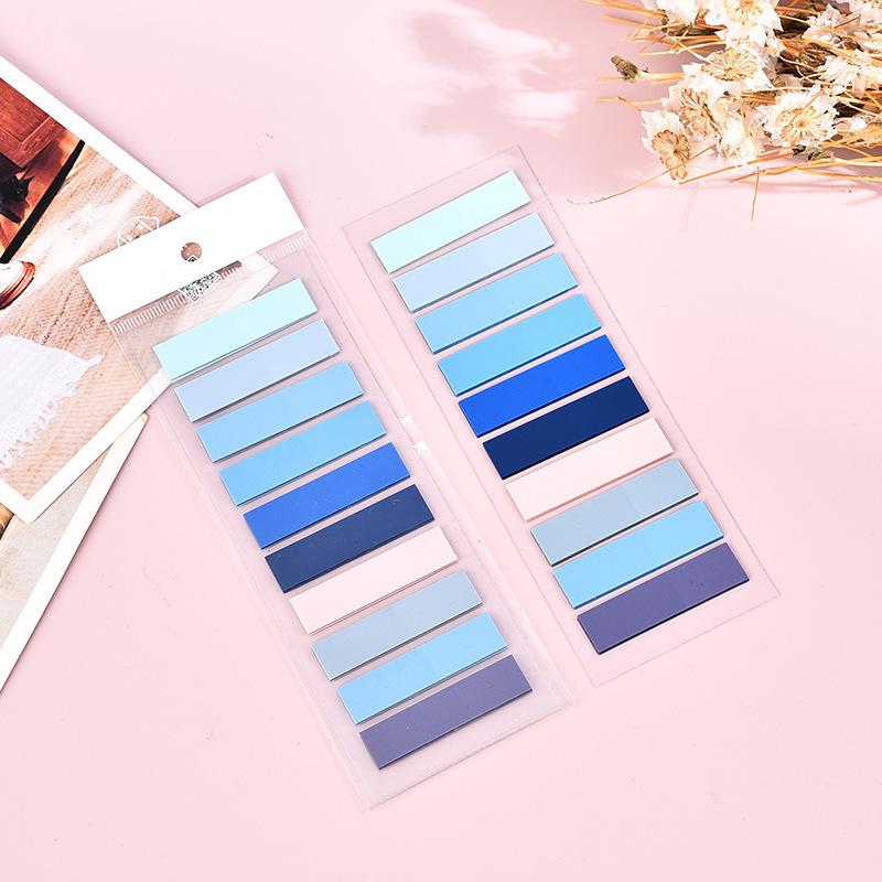 

Прозрачные клейкие заметки пастельных цветов Моранди - Пишущиеся ПЭТ индексные вкладки и самоклеящиеся наклейки