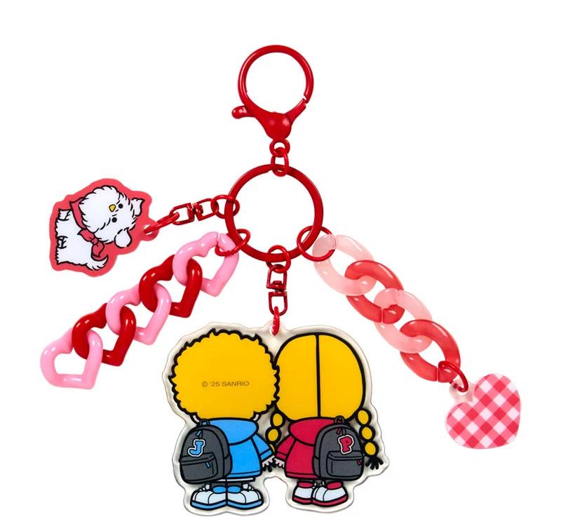 Sanrio Patty & Jimmy Keychain (Lookbook for Two) Japan NEW