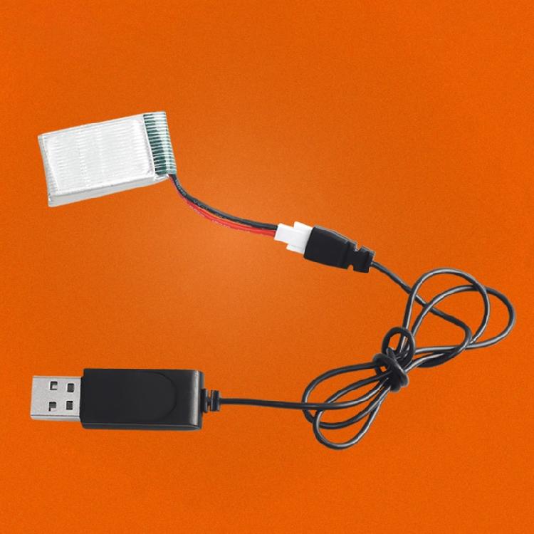 3,7V Li-Ionen Lithium-Akku-Ladegerät USB-Ladegerät für DC 3,7V 500mA Ausgang