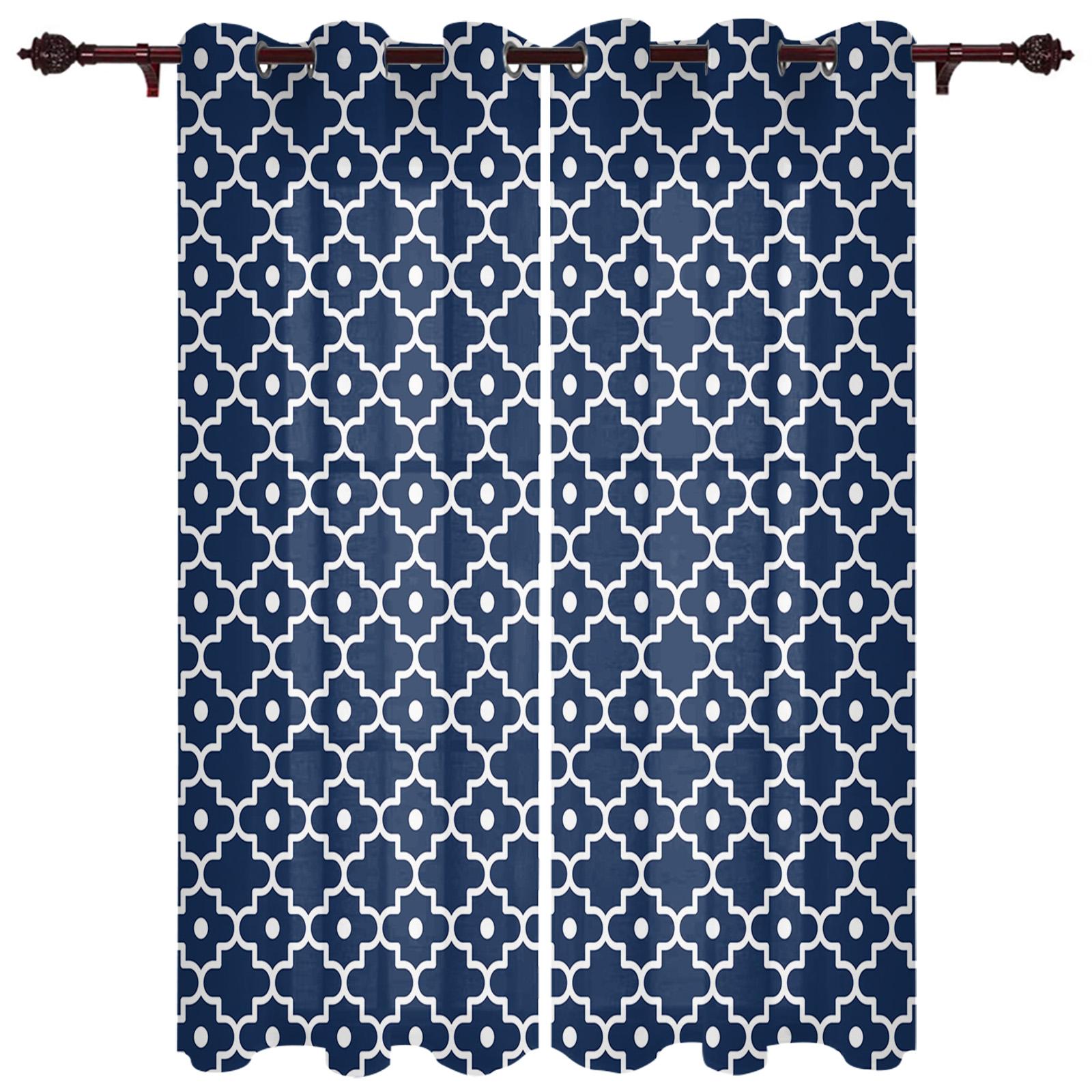 

Занавески для окон в стиле кантри, Марокко, желтые шторы для гостиной, спальни, кухни, детские шторы 135W x 245H(cm) x2