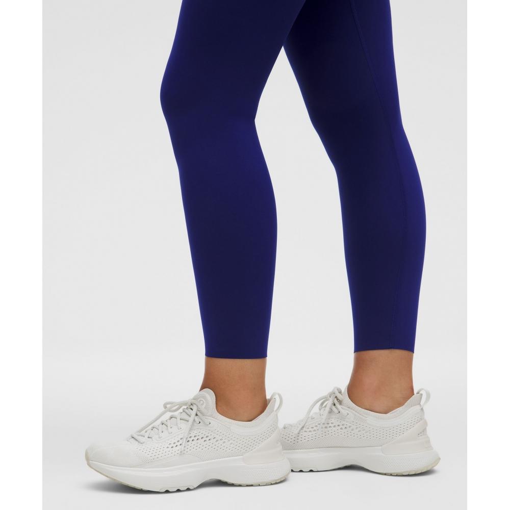 Lululemon Glow Up  sUper High Rise Tight 28  Deep Sea Blue