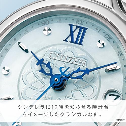 CITIZEN EXCEED Eco-Drive Radio-Controlled Watch ES9470-68N Women's Silver