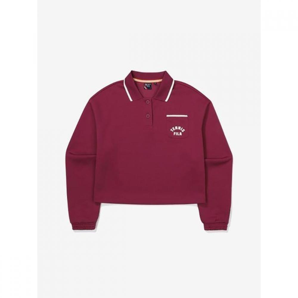 Fila Tennis Life Pique Collar Sweatshirt