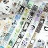 1pcs/1lot Decorative Adhesive Tapes Pet Disorderly Splicing Tapes DIY Paper Scrapbooking Japanese Stickers