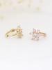 Minimalpiercing 14K Flower Ring Piercing Earrings